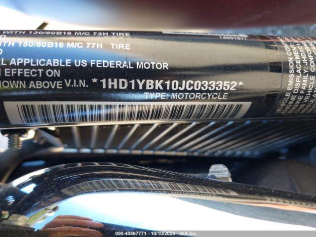 2018 HARLEY-DAVIDSON FLHCS 1HD1YBK10JC033352 Photo 9