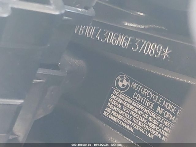 2022 BMW S 1000 WB10E4306N6F37089 Photo 9