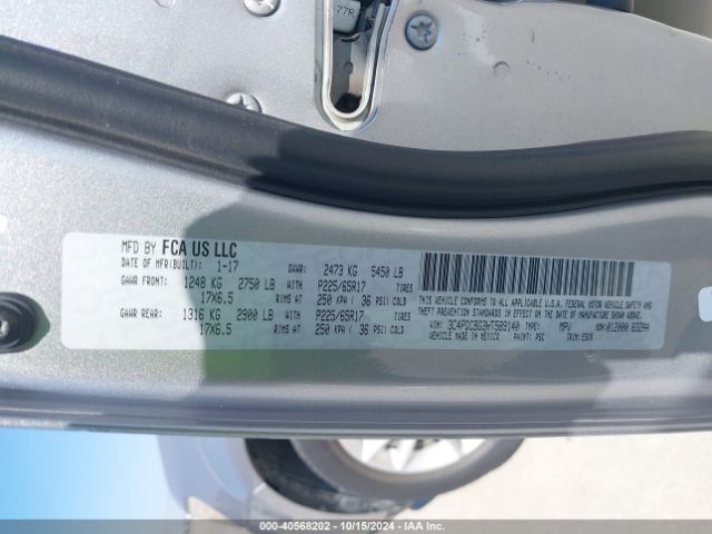 3C4PDCBG3HT589140 Dodge Journey Sxt