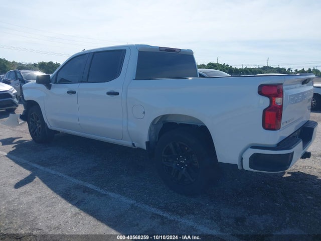 Chevrolet Silverado 1500 2wd  Short Bed Custom 2023 3GCPABEK2PG209537 Image 3