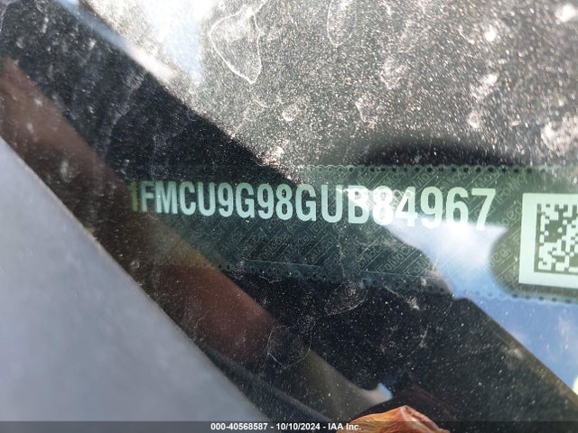 Ford ESCAPE SE 2016 1FMCU9G98GUB84967 Image 9