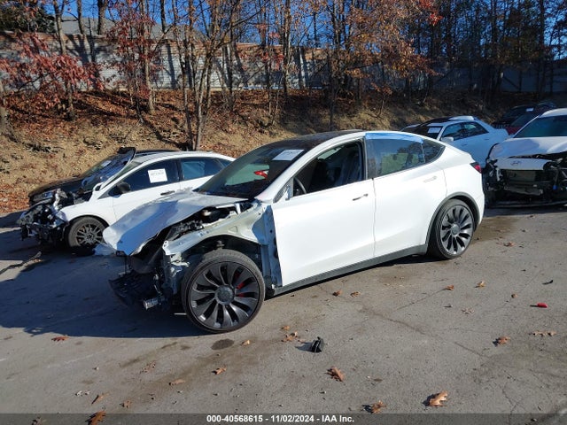 2020 TESLA MODEL Y 5YJYGDEF1LF050009 Photo 1