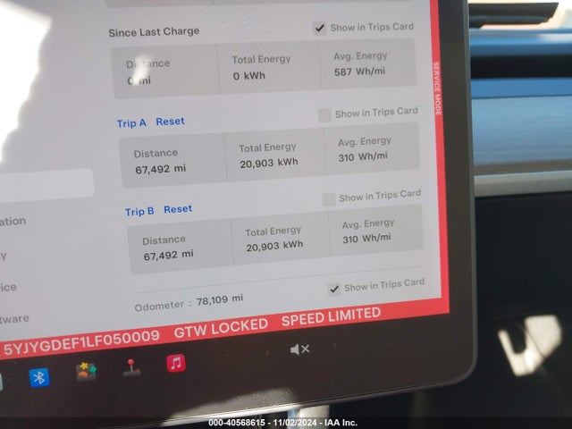 2020 TESLA MODEL Y 5YJYGDEF1LF050009 Photo 6