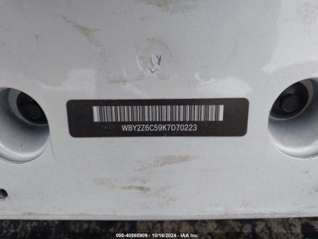 WBY2Z6C59K7D70223 BMW I8