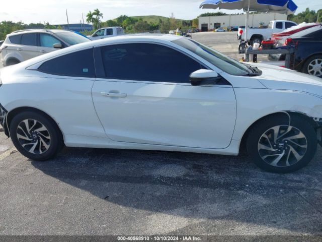2HGFC4B09JH300530 Honda Civic Lx-p