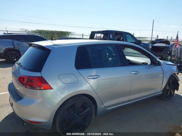3VW5T7AU4FM004255 Volkswagen Golf Gti 2.0t Autobahn 4-door