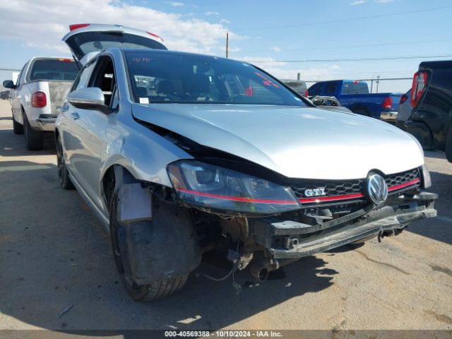 3VW5T7AU4FM004255 Volkswagen Golf Gti 2.0t Autobahn 4-door