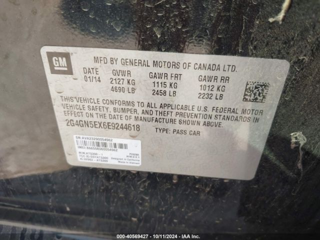 2G4GN5EX6E9244618 Buick Regal Turbo/e-assist Premium I