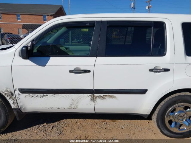5FNYF4H25FB009110 Honda PILOT LX