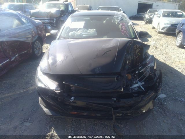 KMHLM4AJ2PU084434 Hyundai Elantra Hybrid Blue