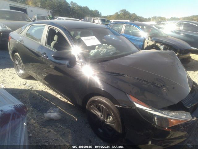 KMHLM4AJ2PU084434 Hyundai Elantra Hybrid Blue
