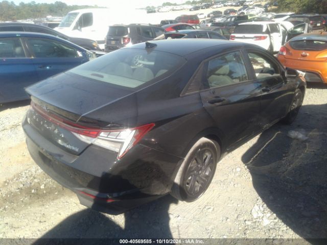 KMHLM4AJ2PU084434 Hyundai Elantra Hybrid Blue