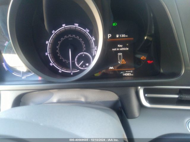 KMHLM4AJ2PU084434 Hyundai Elantra Hybrid Blue