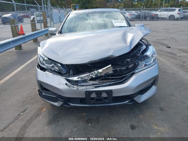 JHMCR6F53HC007607 Honda Accord Hybrid Ex-l