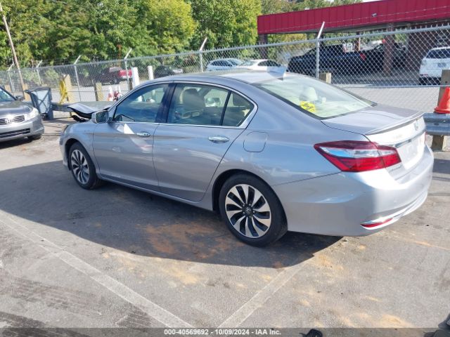 JHMCR6F53HC007607 Honda Accord Hybrid Ex-l