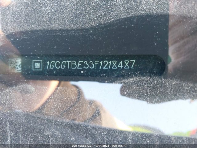 1GCGTBE33F1218487 Chevrolet Colorado Lt
