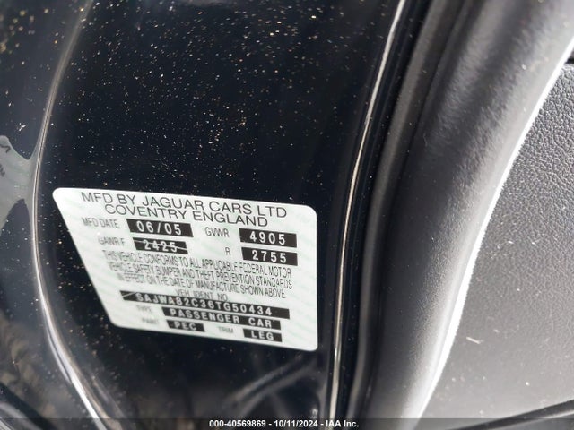 2006 JAGUAR XJ SAJWA82C36TG50434 Photo 8