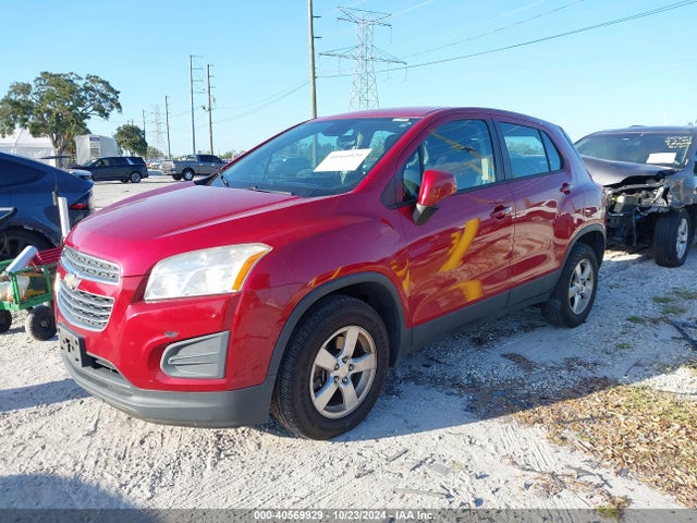 Chevrolet Trax 1ls 2015 KL7CJPSB2FB096323 Image 2