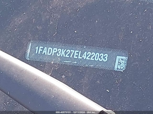 1FADP3K27EL422033 Ford FOCUS SE