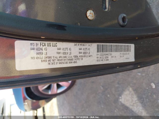 2C3CDZAG0HH617203 Dodge Challenger Sxt