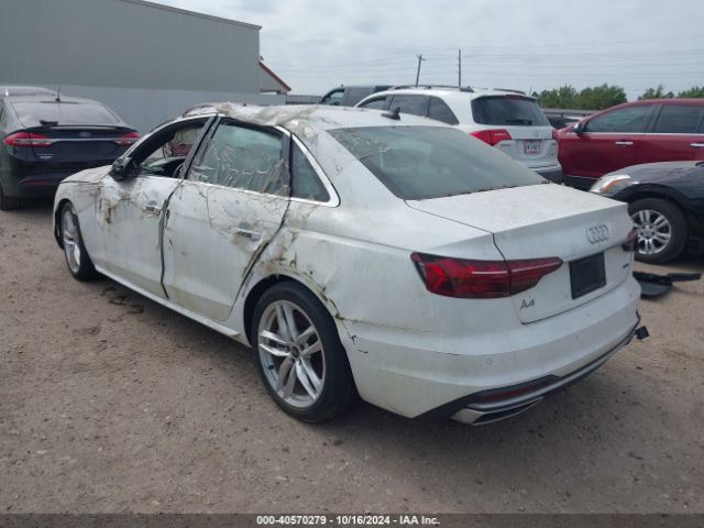 WAUEAAF46NN015337 Audi A4 Premium Plus 45 Tfsi S Line Quattro S Tronic
