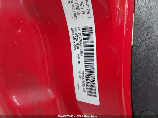 2013 FIAT 500 3C3CFFAR8DT629000 Photo 8