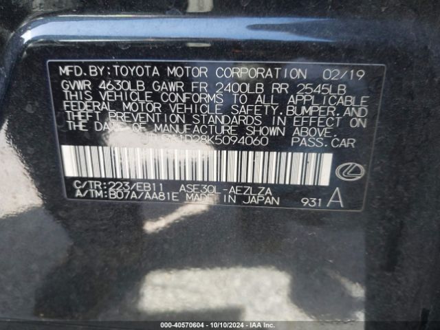 JTHBA1D28K5094060 Lexus IS 300