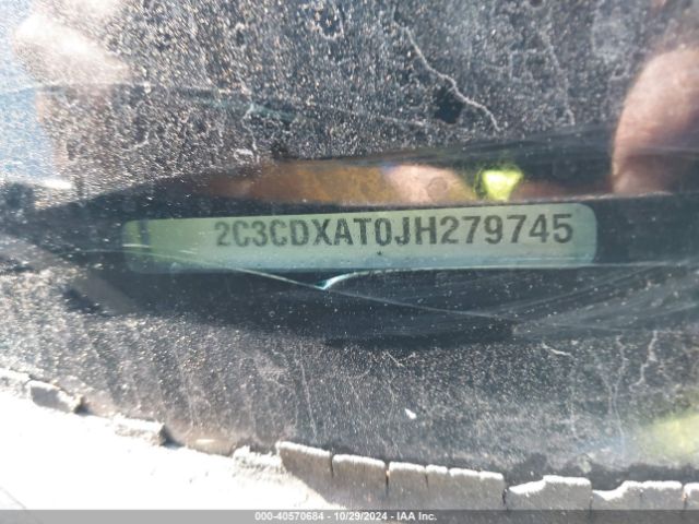 2C3CDXAT0JH279745 Dodge Charger Police Rwd