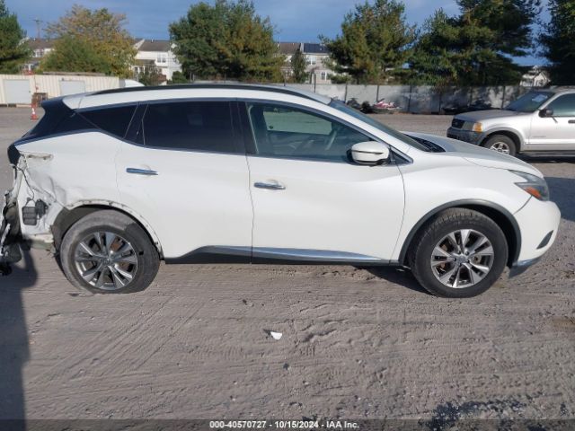 5N1AZ2MG7JN134811 Nissan MURANO SV