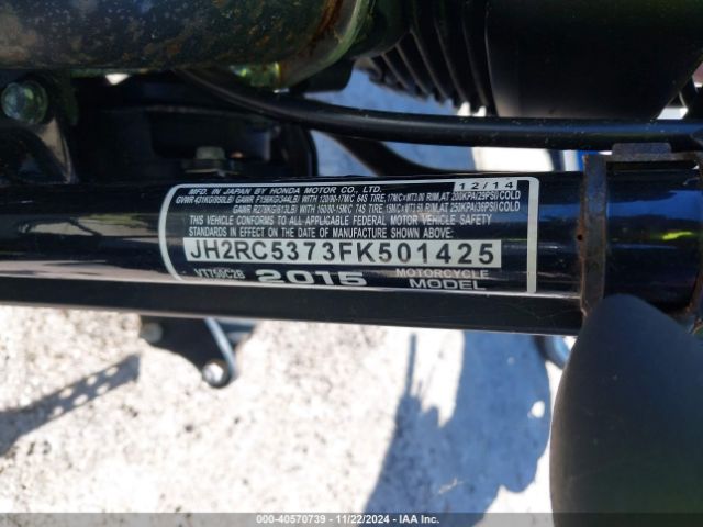2015 HONDA VT750 JH2RC5373FK501425 Photo 9