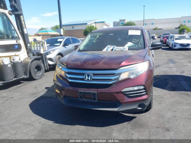 5FNYF5H16GB008773 Honda PILOT LX