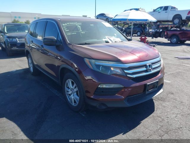 5FNYF5H16GB008773 Honda PILOT LX
