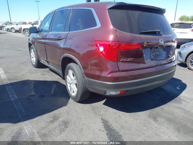 5FNYF5H16GB008773 Honda PILOT LX