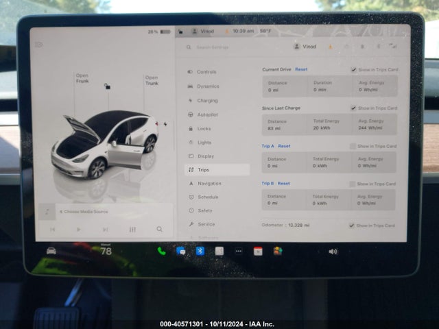 Продажа на аукционе авто 2024 Tesla Model Y Long Range Dual Motor All-wheel Drive, vin: 7SAYGDEE3RF007794, номер лота: 40571301