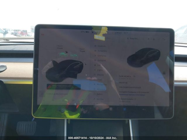 5YJ3E1EAXJF070355 Tesla Model 3 Long Range/mid Range