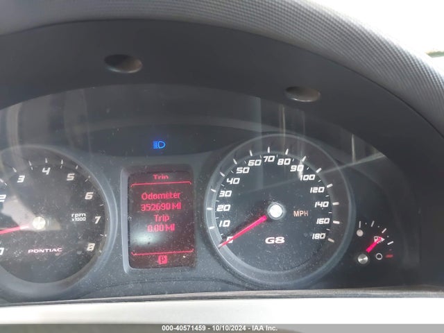 Продаж на аукціоні авто 2009 Pontiac G8, vin: 6G2ER57729L188101, номер лоту: 40571459