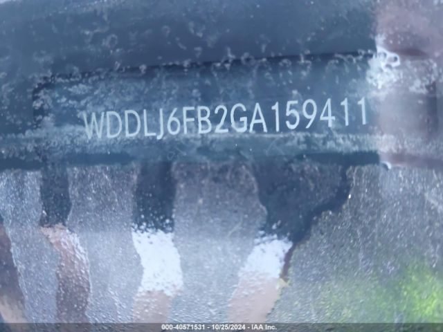 WDDLJ6FB2GA159411 Mercedes-Benz Cls 400