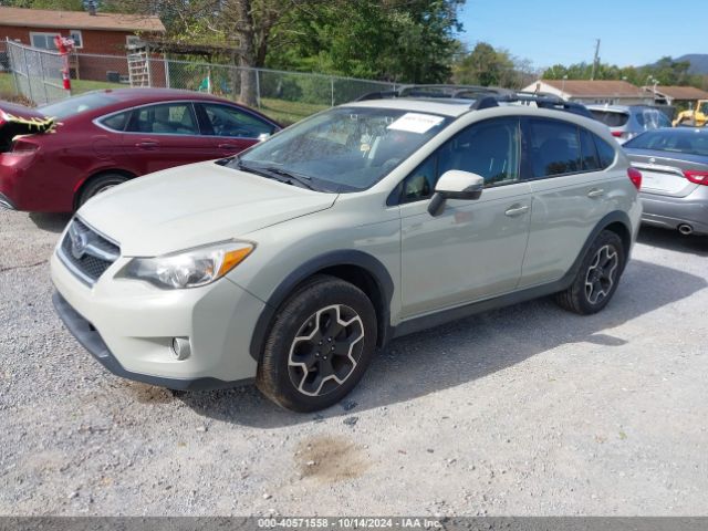 JF2GPASC6F8299299 Subaru Xv Crosstrek 2.0i Limited
