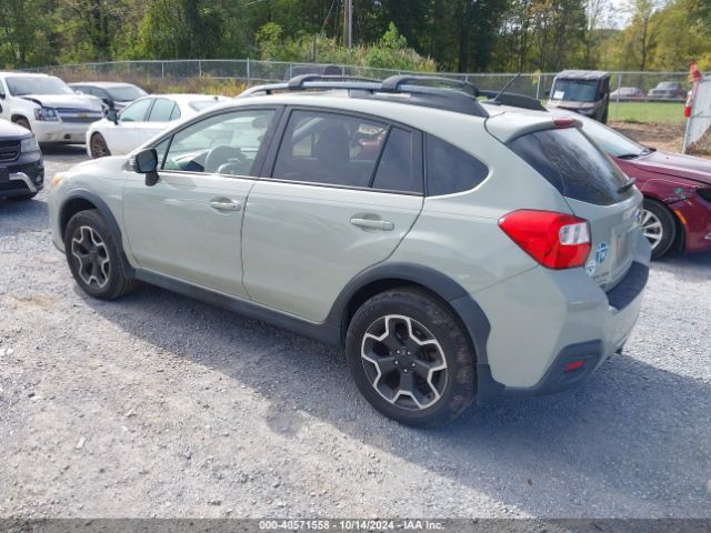 JF2GPASC6F8299299 Subaru Xv Crosstrek 2.0i Limited