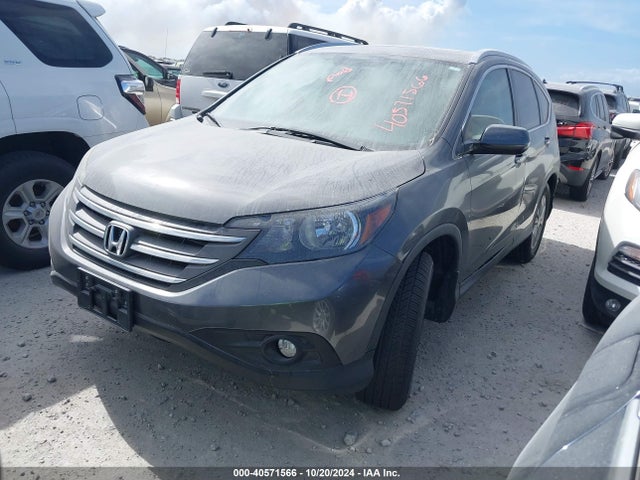 Honda Cr-v Ex-l 2014 2HKRM4H75EH658007 Image 2