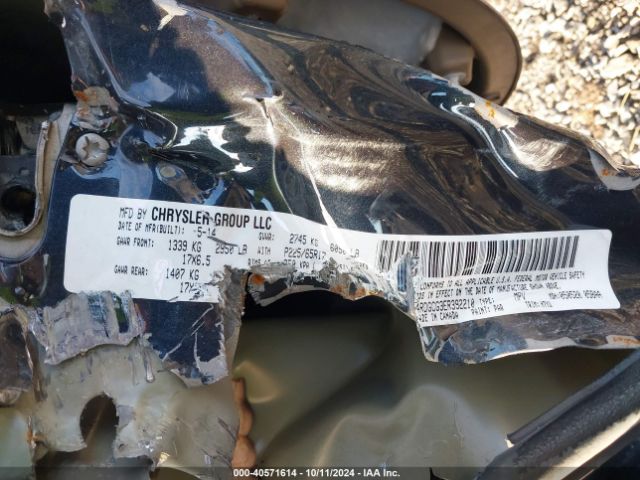 2C4RDGCG3ER392210 Dodge Grand Caravan Sxt