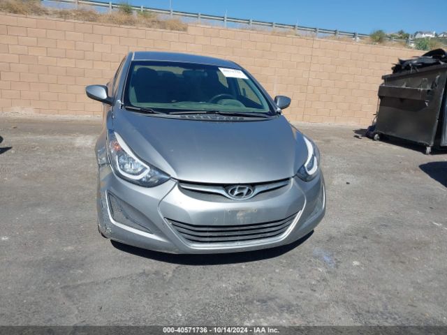 5NPDH4AE4FH616372 Hyundai ELANTRA SE