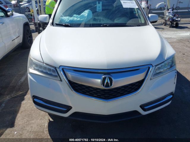5FRYD3H20GB007913 Acura Mdx Acurawatch Plus Package