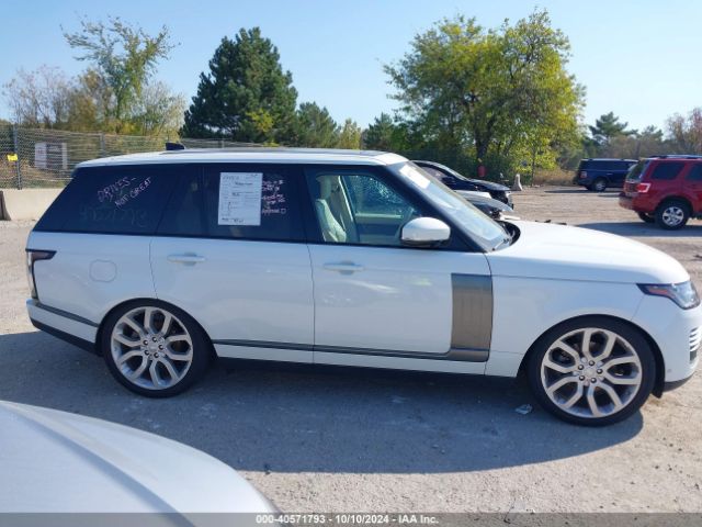 SALGS2RK4JA506587 Land Rover Range Rover 3.0l V6 Turbocharged Diesel Hse Td6