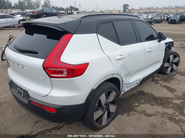 YV4ED3UM6P2091165 Volvo Xc40 Recharge Pure Electric Twin Ultimate
