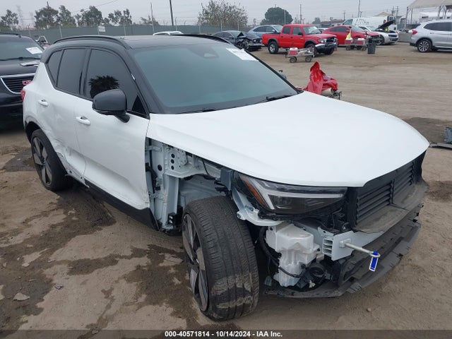 YV4ED3UM6P2091165 Volvo Xc40 Recharge Pure Electric Twin Ultimate
