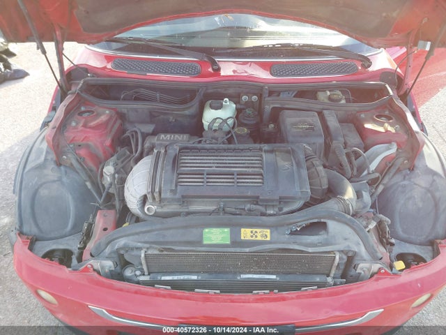 2005 MINI COOPER S WMWRH33455TF80903 Photo 9