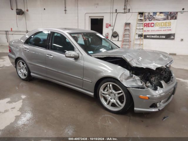 2006 MERCEDES-BENZ C 55 AMG WDBRF76J16F784904