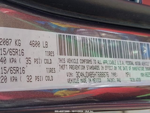 3C4NJDAB5HT688876 Jeep New Compass Sport 4x4