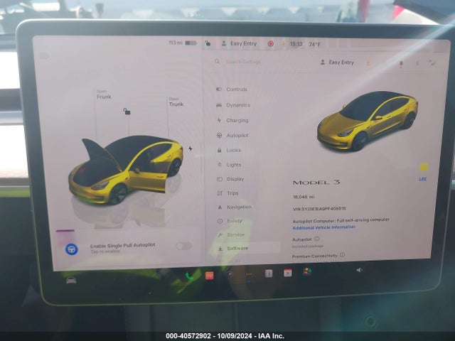 Tesla Model 3 Rear-wheel Drive 2023 5YJ3E1EA9PF408515 Image 18